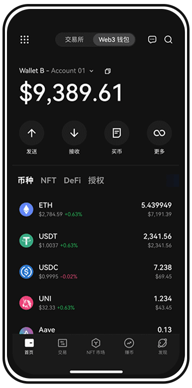 ave.ai交易所官网app页面展示